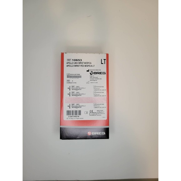 NIB Breg Apollo Universal Pediatric Wrist Brace With Thumb Spica LEFT 10653 - Picture 2 of 5